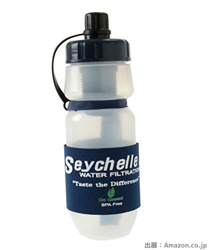 seychelle(セイシェル) サバイバルプラス携帯浄水ボトル日本語取説＆保証