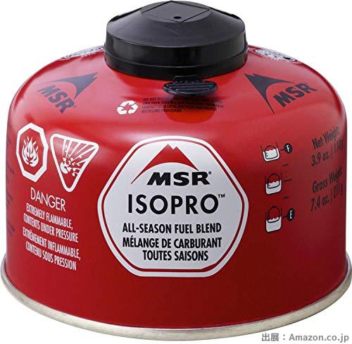 MSR アウトドア 登山 ガス缶 イソプロ 110
