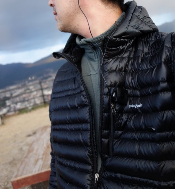 Patagonia Men’s Ultralight Down Hoody　光の加減