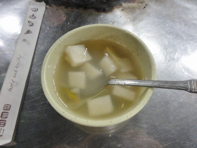 ムル(水)キムチ、ほのかな酸っぱさで優しい味