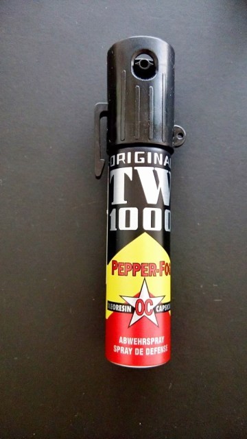 痴漢撃退用がメインの使い方のペッパースプレー