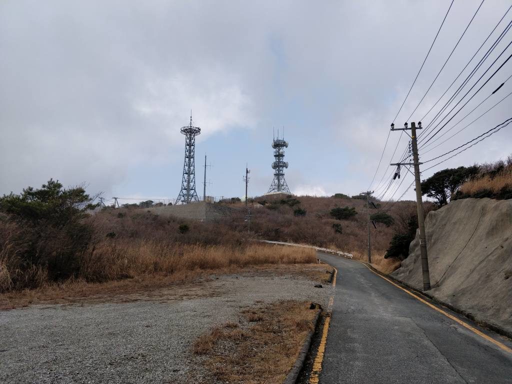 三郡山 レーダー施設 見えてきた