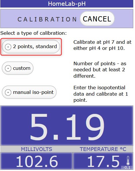 PH キャリブレーション